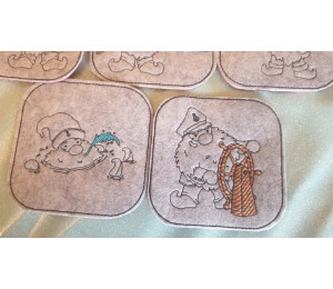 Stickdatei - Seebär Gnom 1